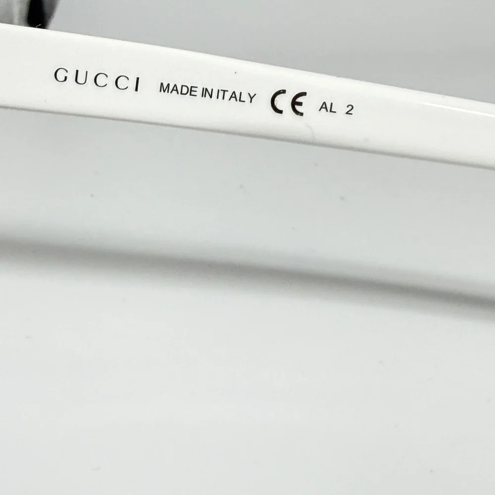 Gucci GG 3539/S 5FB81 Sunglasses‎ Black White Web Stripe 62-11-135 Made in Italy